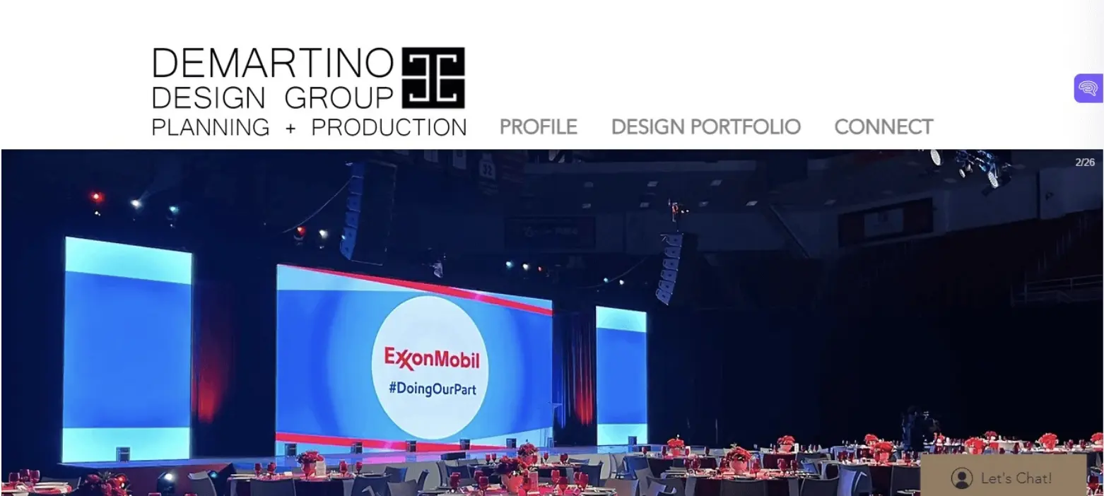DeMartino Design Group homepage