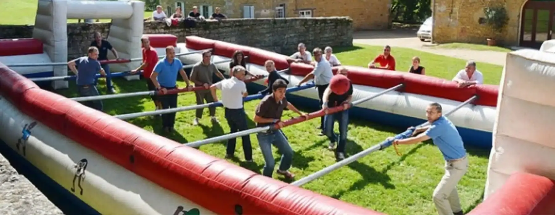 Team Building Nice Baby Foot Humain