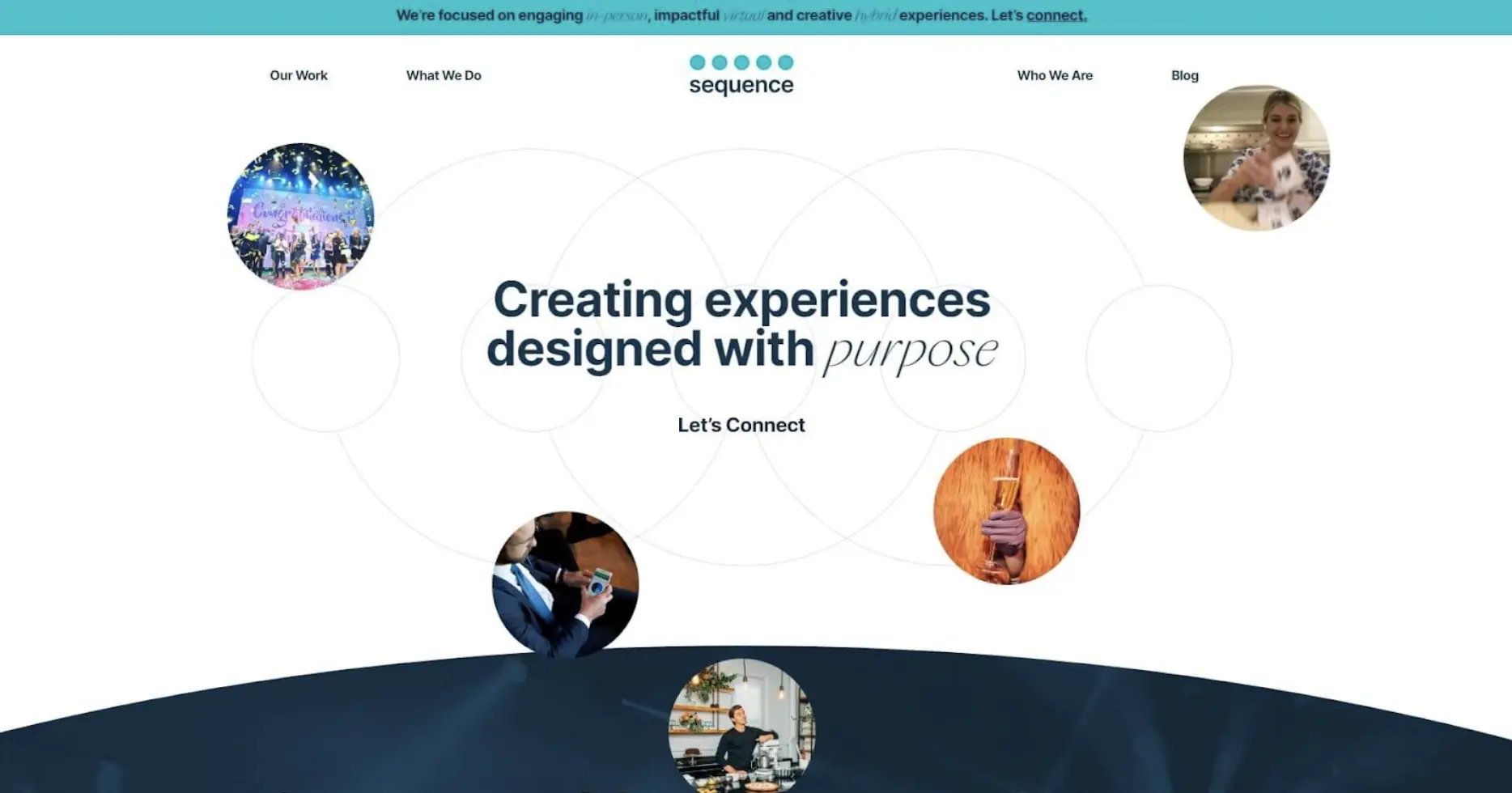 Sequence Events homepage