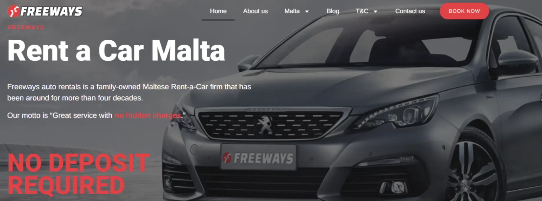 Freeways homepage