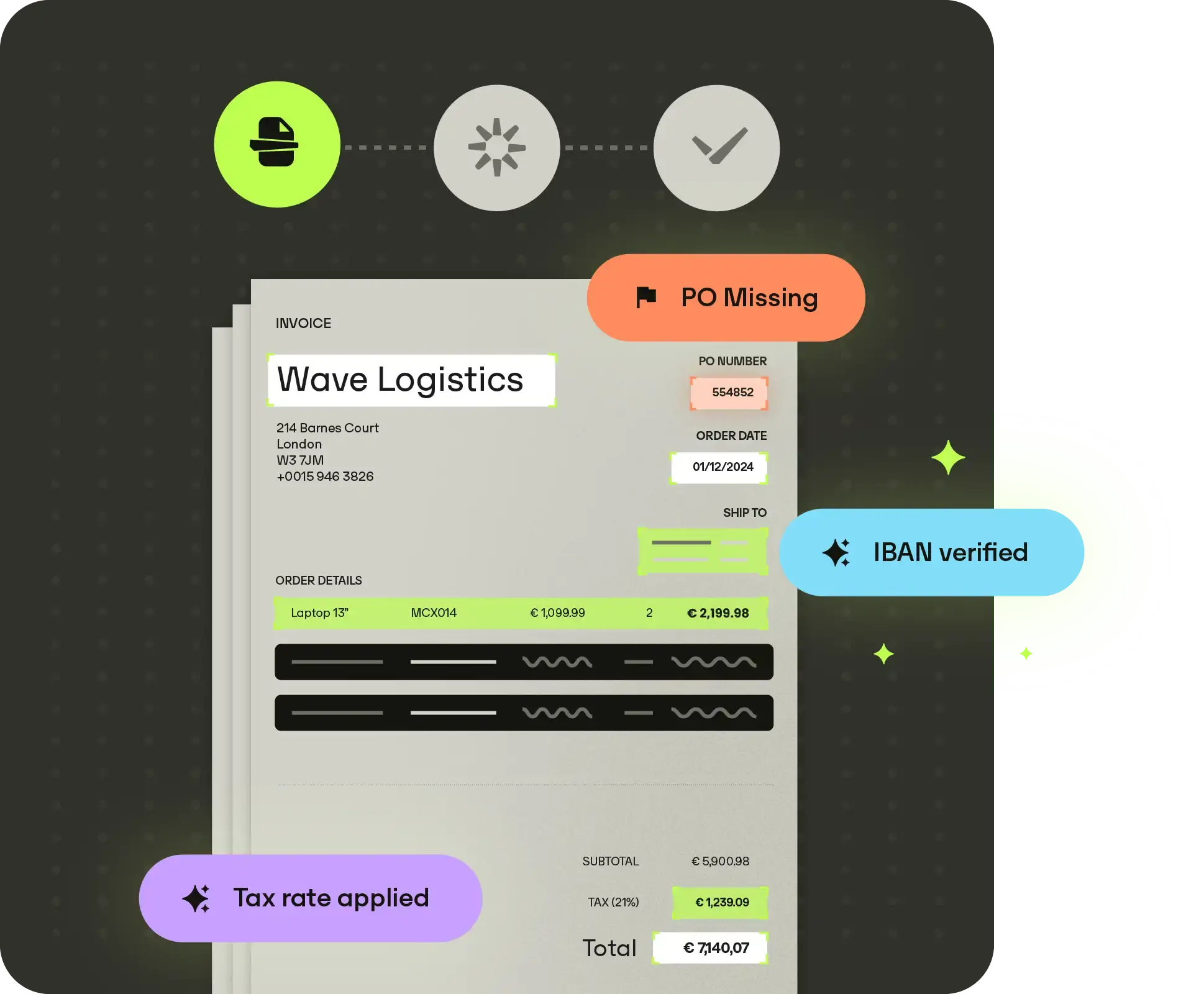 Capture Invoice 2x 2