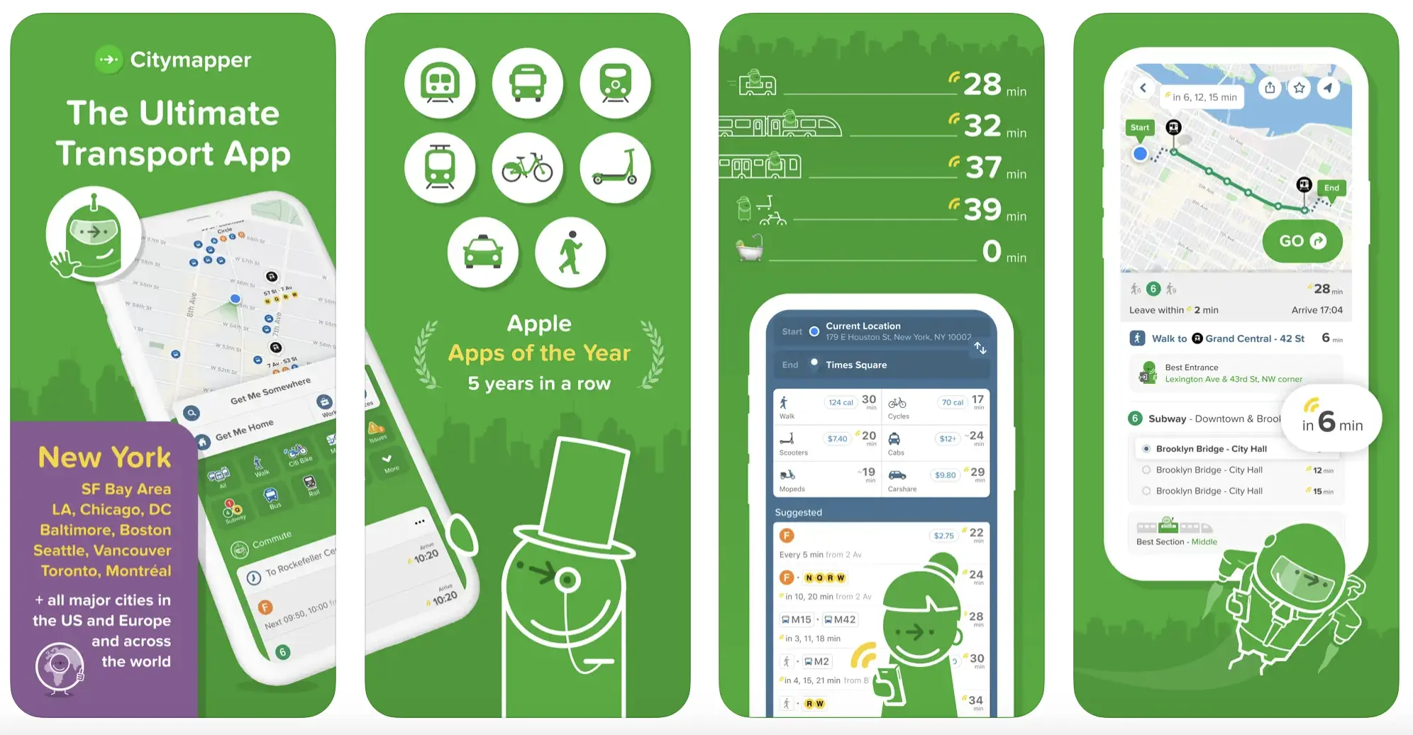 CityMapper Appstore