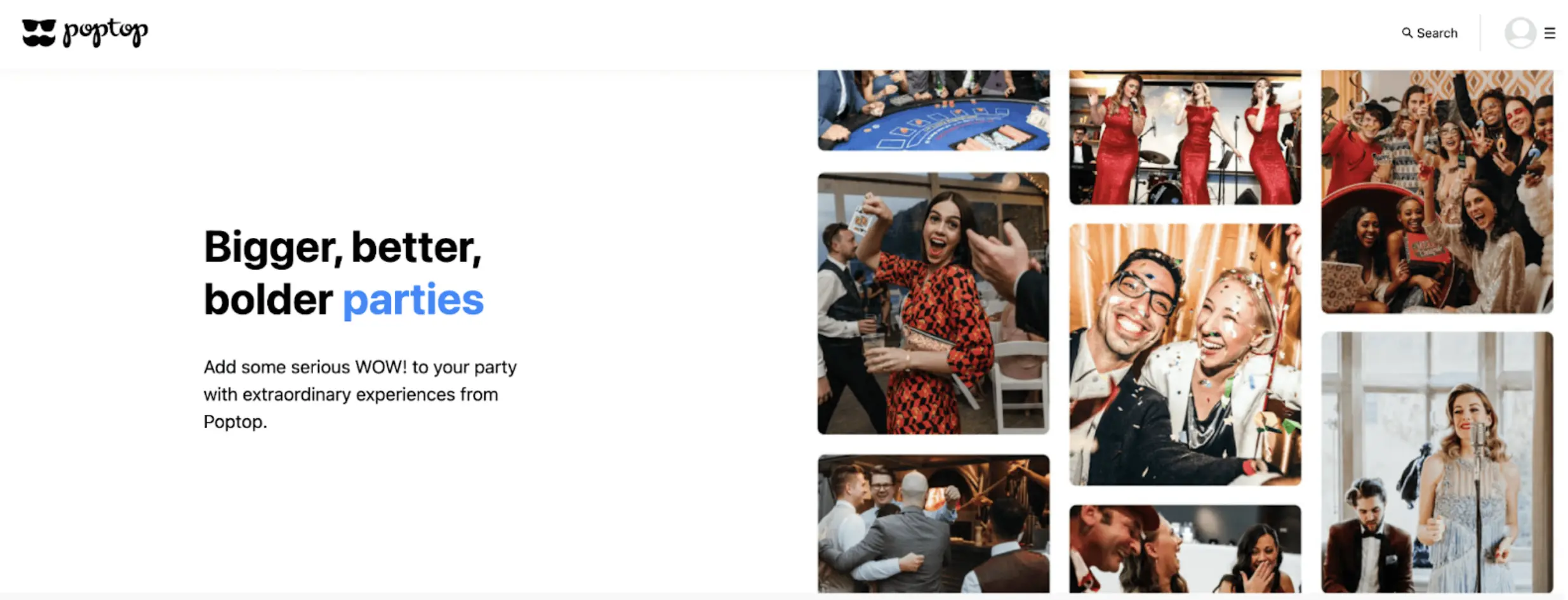 Poptop event management