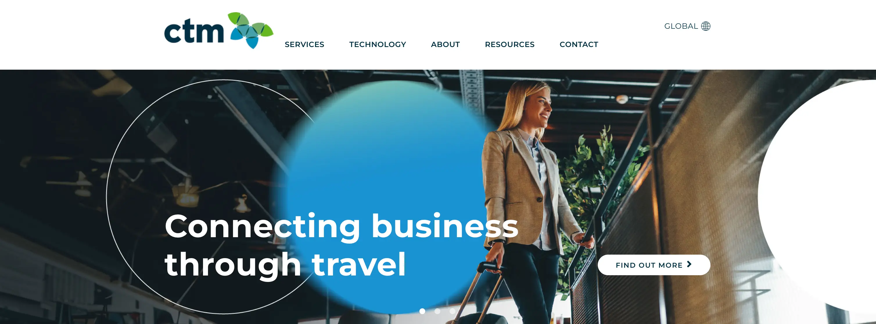 CTA Travel homepage