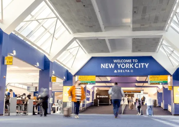 Major Airports With The Longest Departure Delays Laguardia
