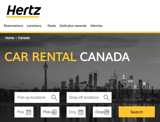 Hertz Canada