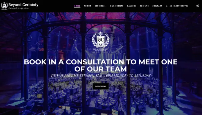 Beyond Certainty Best Event Management Companies In London