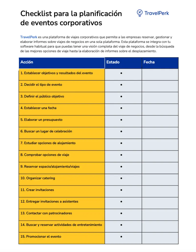 C094 Corporate Event Planning Checklist Spanish Screenshot 798x1024