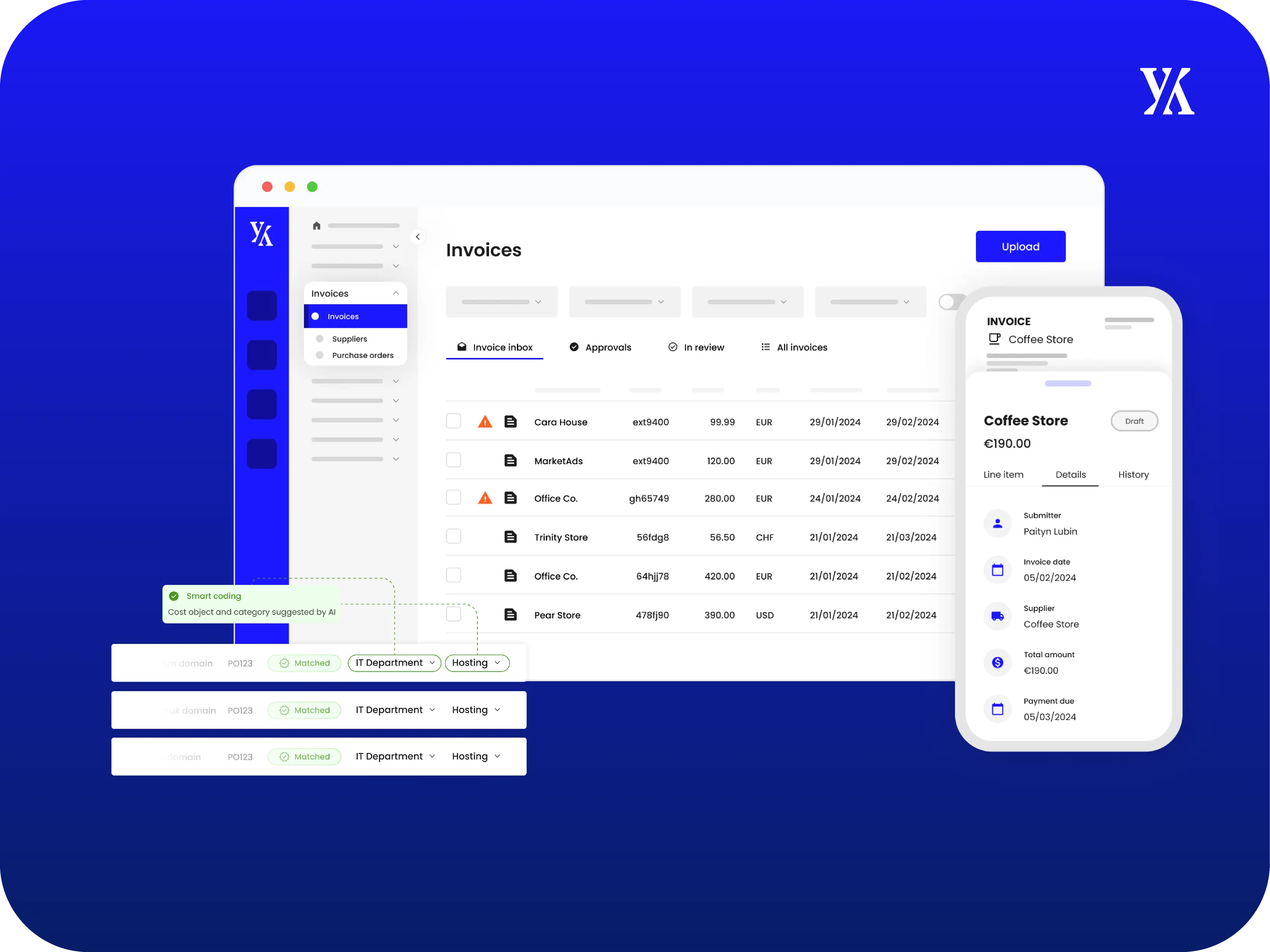 How Yokoys Ai Powered Invoice Processing Works