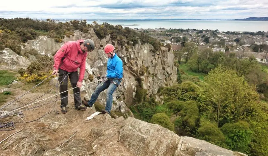 Ireland Team Building Activities Climbing