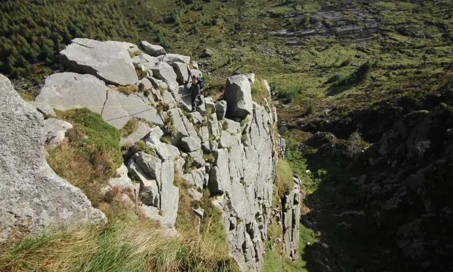 Ireland Team Building Activities Abseiling