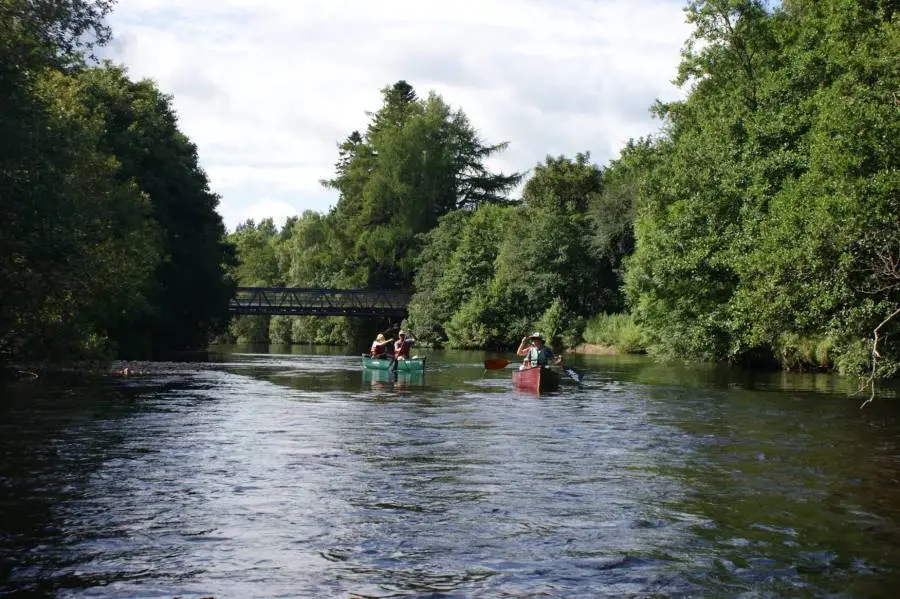Scotland Team Building Activities Canoe River