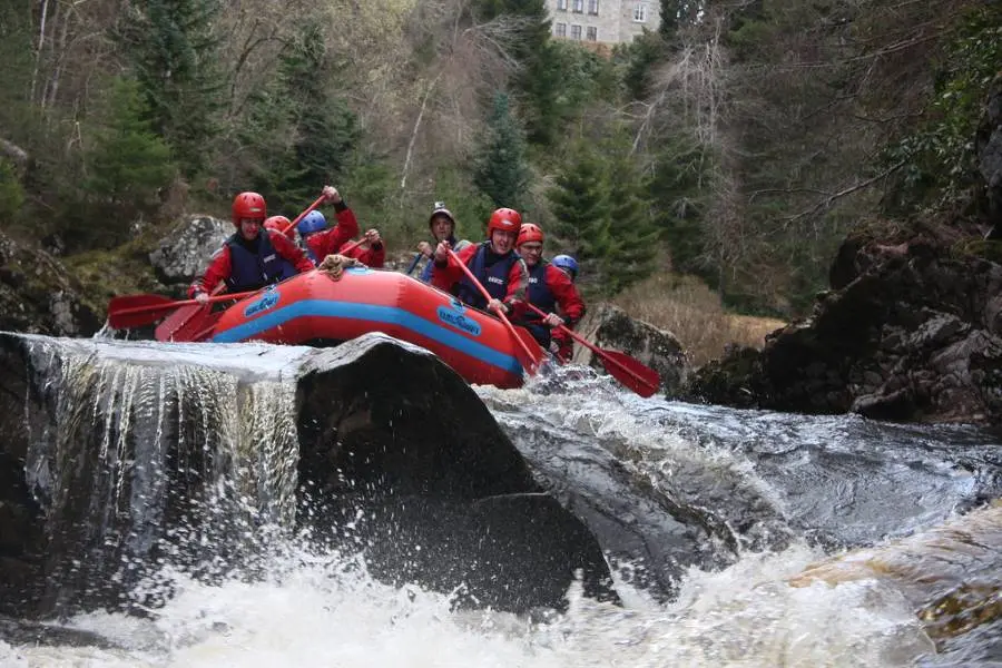 Scotland Team Building Activities White Water Rafting