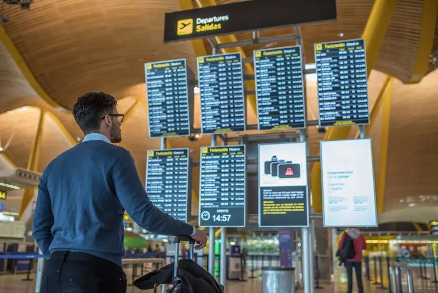 Flugreise Verspaetung