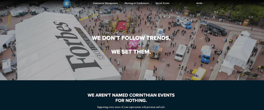 Corinthian Events Best Event Management Companies In Boston