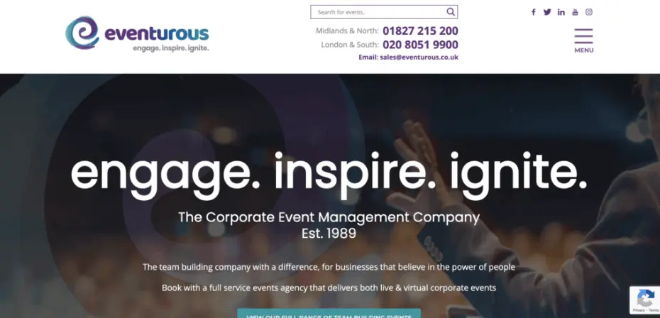 Eventurous Best Event Management Companies In The Uk