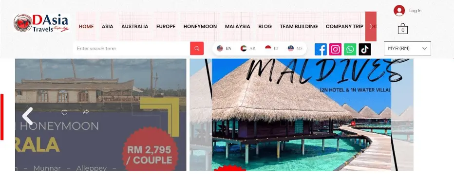 D Asia Tours Best Online Travel Agencies Malaysia