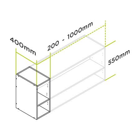 customisable medium wall cabinets