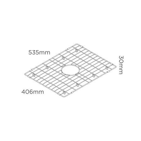 600mm protective grid