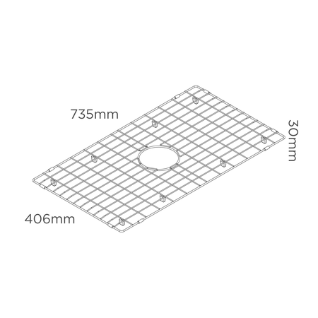 800mm protective grid
