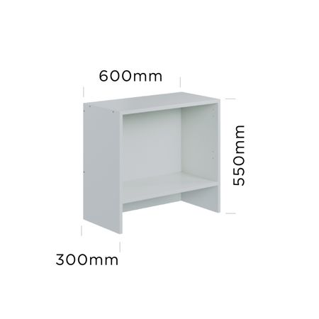 600mm medium slideout rangehood cabinet