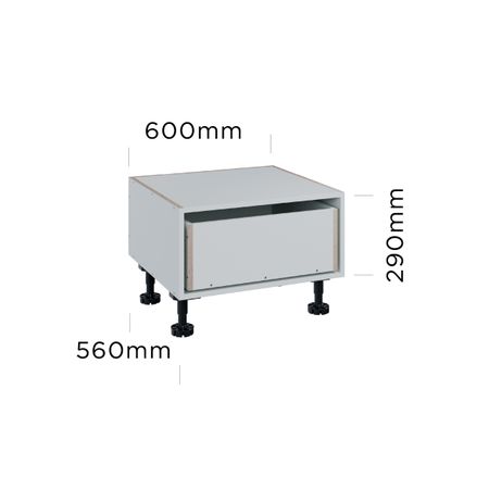 600mm 1 drawer base cabinet