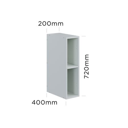 200mm deep wall cabinet