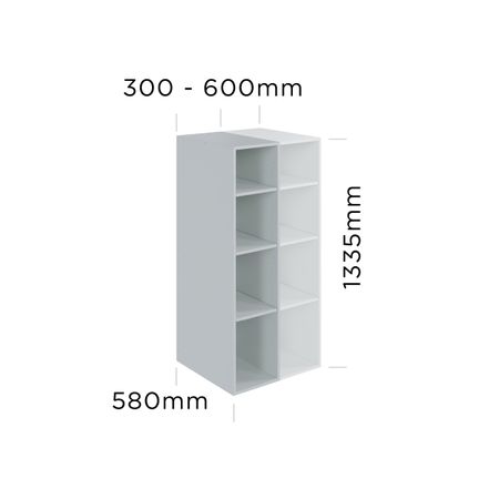 customisable medium pantry cabinets