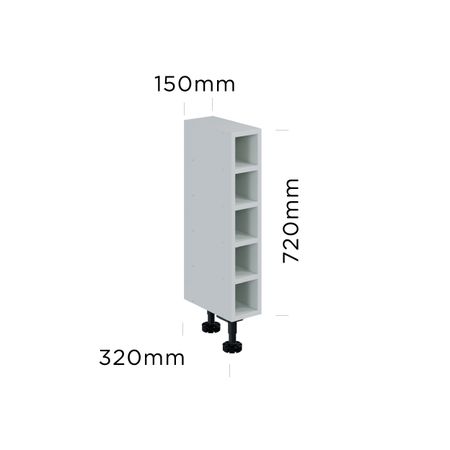 150mm wine rack