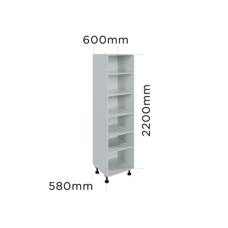 600mm tall pantry cabinet