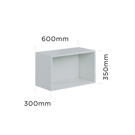 600mm slimline wall cabinet
