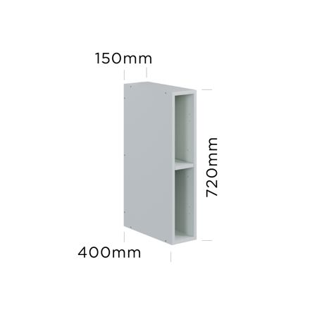 150mm deep wall cabinet