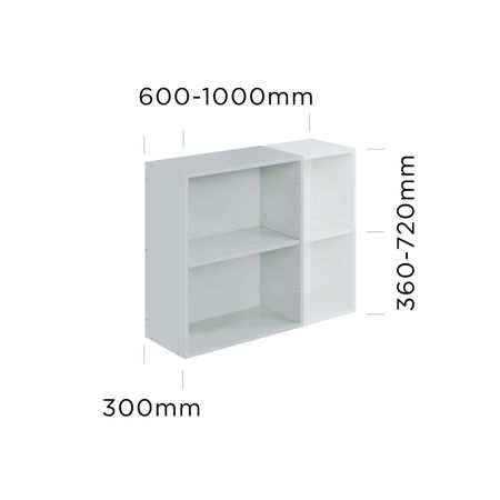 customisable slimline wall cabinets