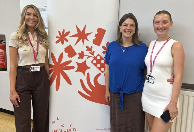 Dr Gina Gomez de la Cuesta with the Stobbs team