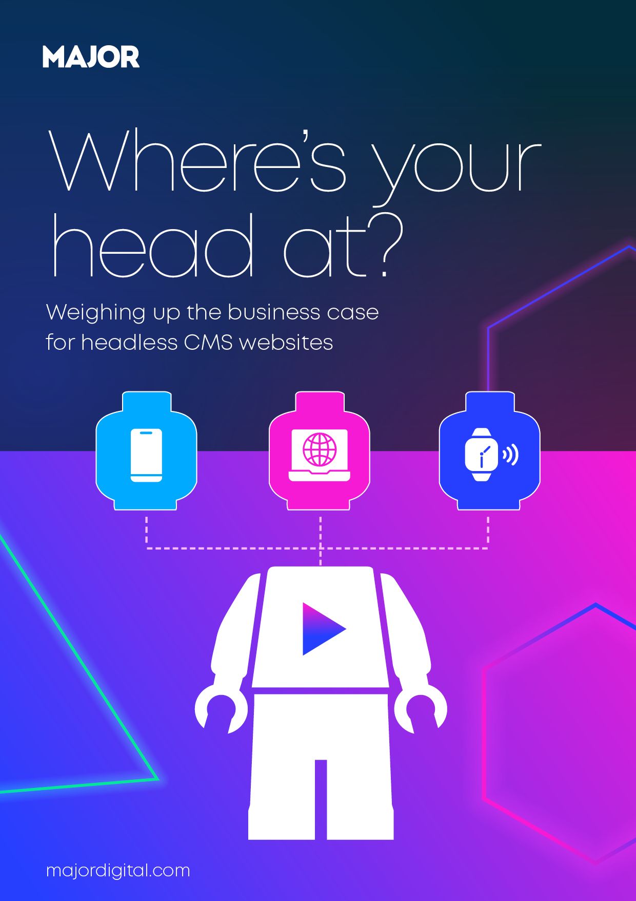 The cover of a whitepaper titled: "Where's your head at?"