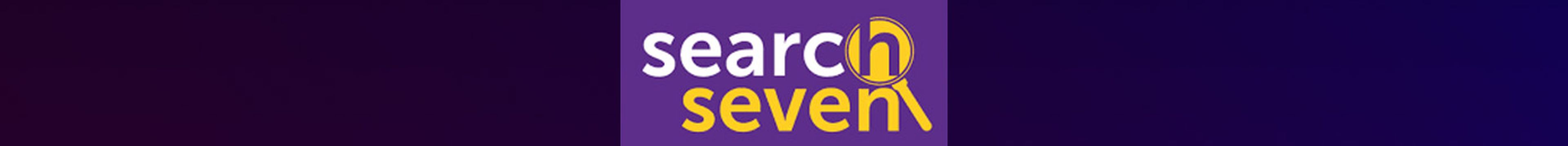 Search Seven Logo on a dark background