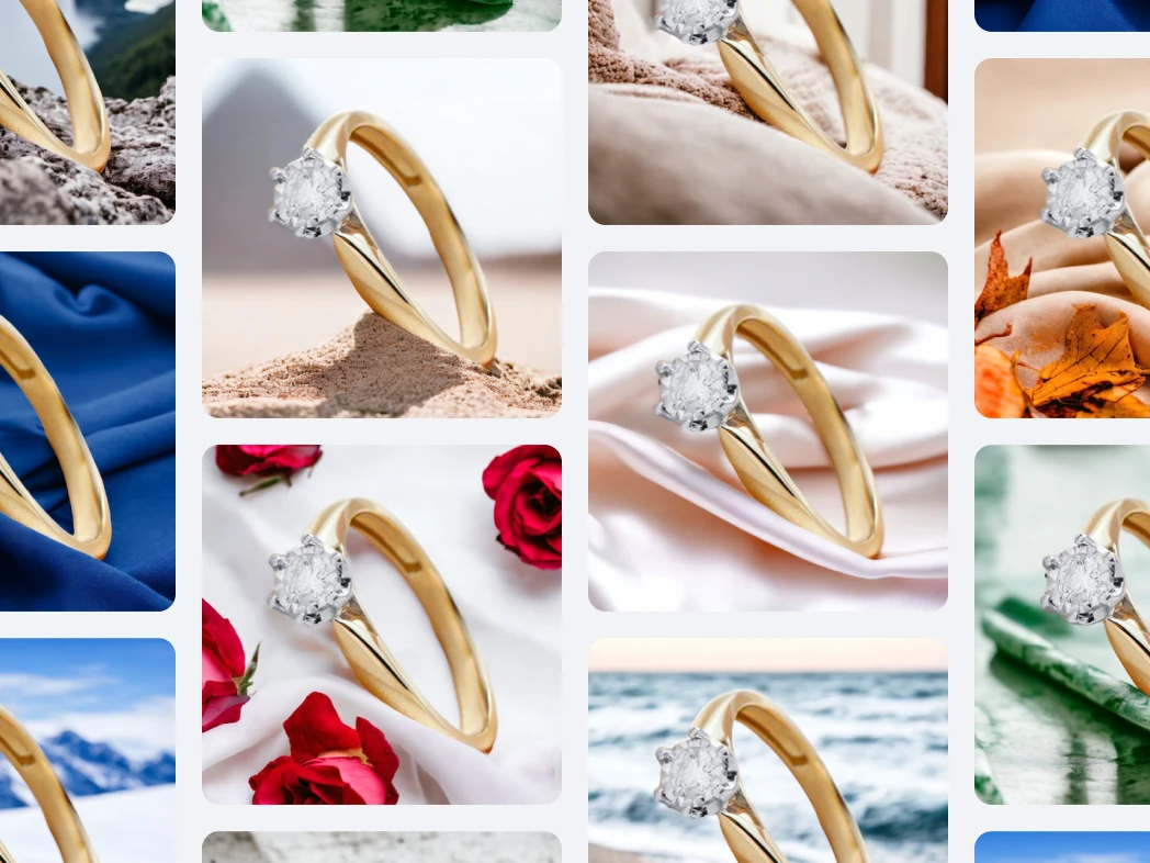 Maak binnen een paar klikken foto's van juwelen | Photoroom, image size:1048x786