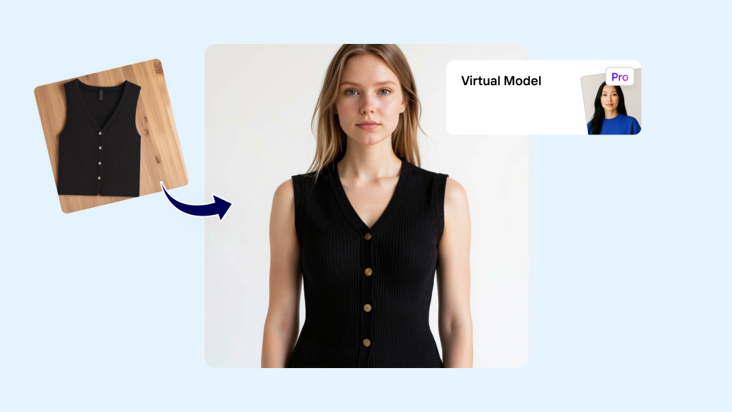 How to replace fashion photoshoots with AI virtual models | Photoroom
