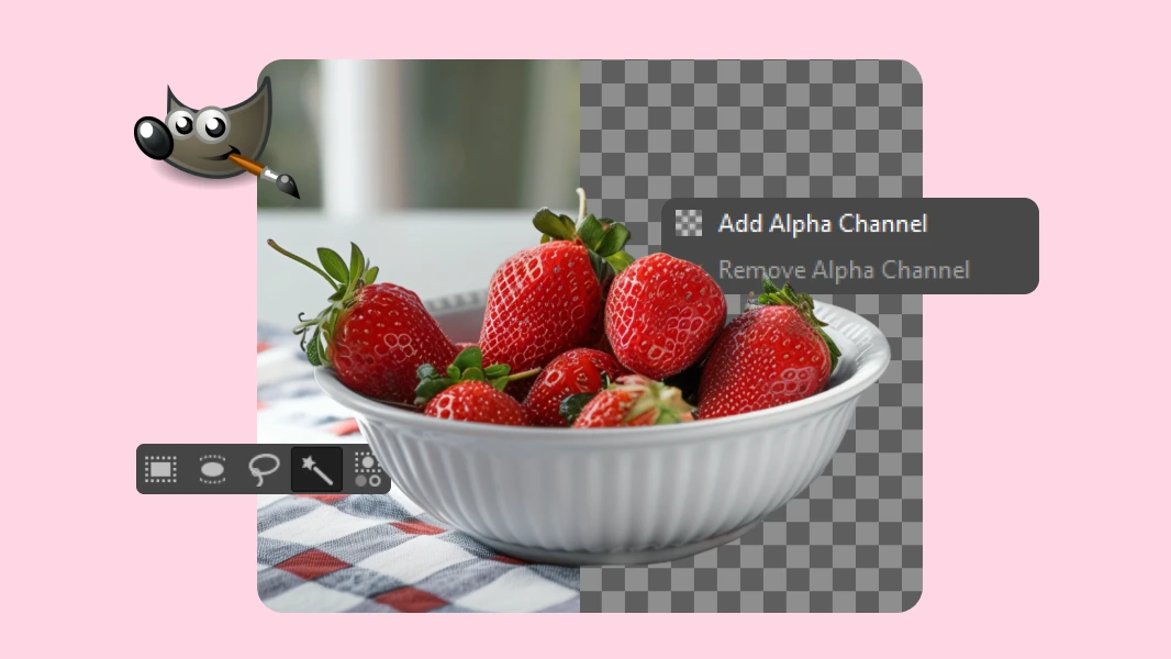 How to make a background transparent in GIMP | Photoroom