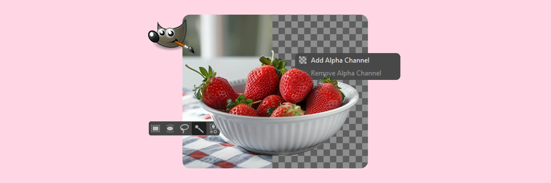 How to make a background transparent in GIMP | Photoroom