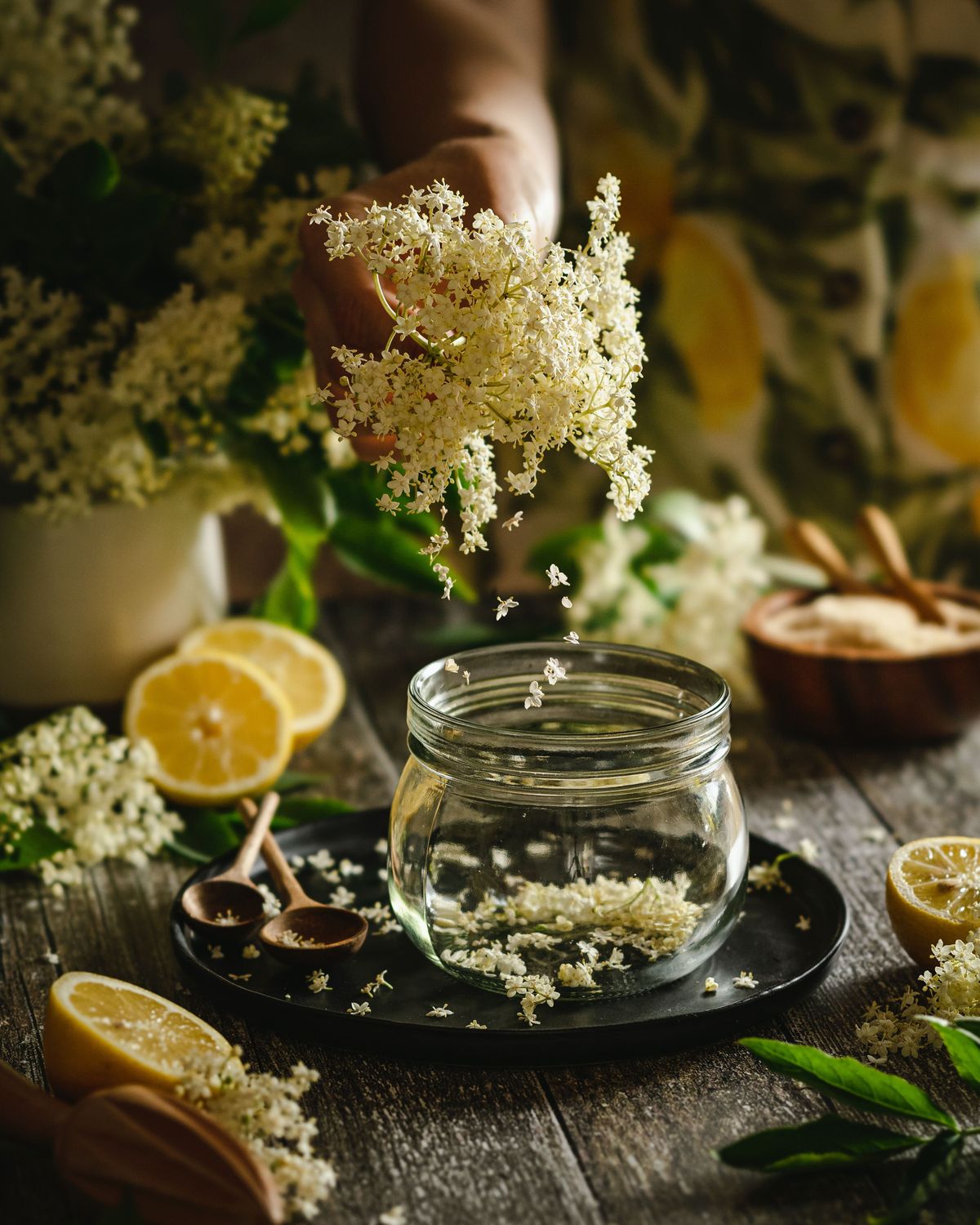 Holunderblütensirup selbst machen