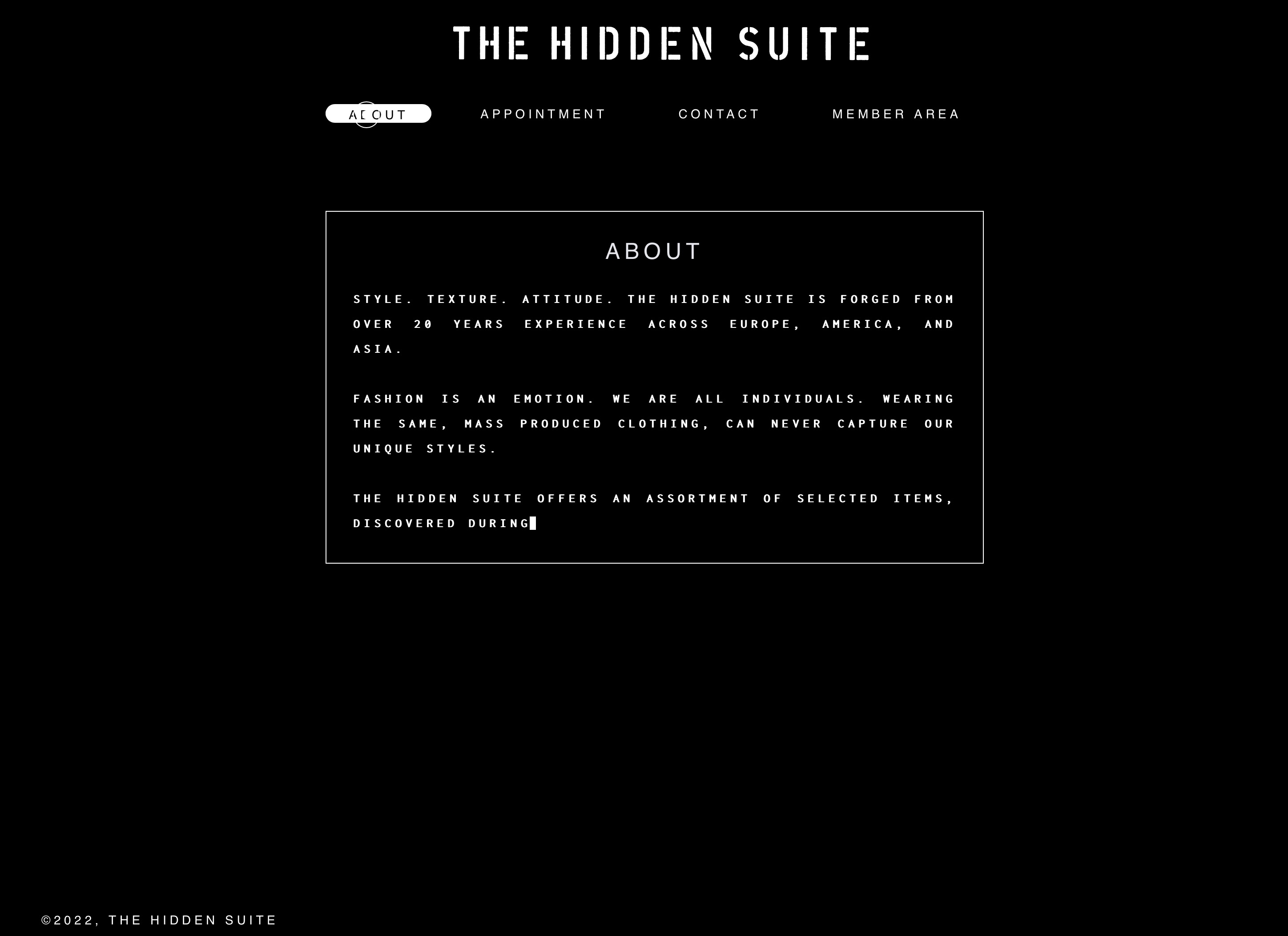 The Hidden Suite