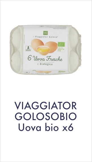 Uova bio x6 Viaggiator Goloso