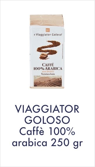 Caffè 100 Arabica Viaggiator Goloso