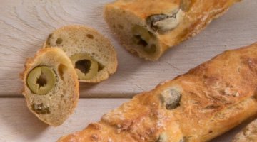 Pane sfizioso alle olive