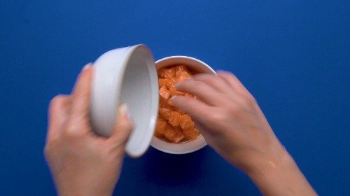 Preparazione Pokè al salmone 06