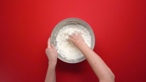 Preparazione Ghirlanda di pane 04