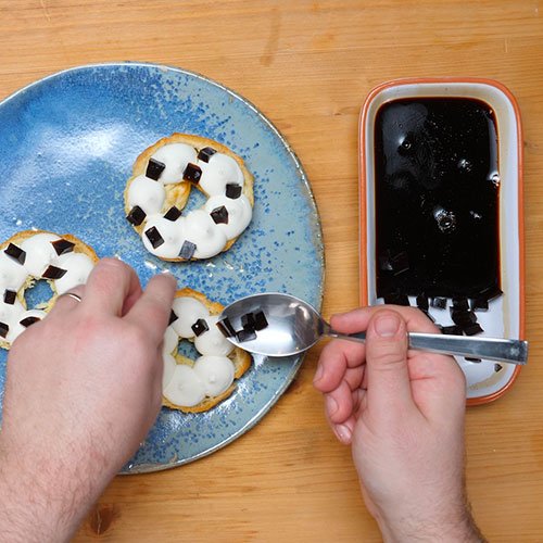 Preparazione Zeppole al forno con crema al mascarpone 08
