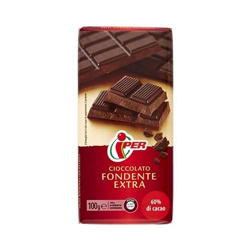 Cioccolato fondente extra Iper
