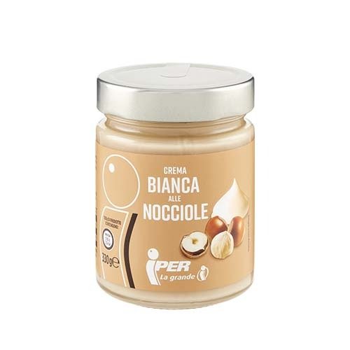 Crema bianca alle nocciole Iper